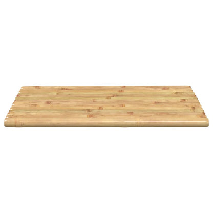 Tapetes de casa de banho 2 pcs 50x35 cm bambu