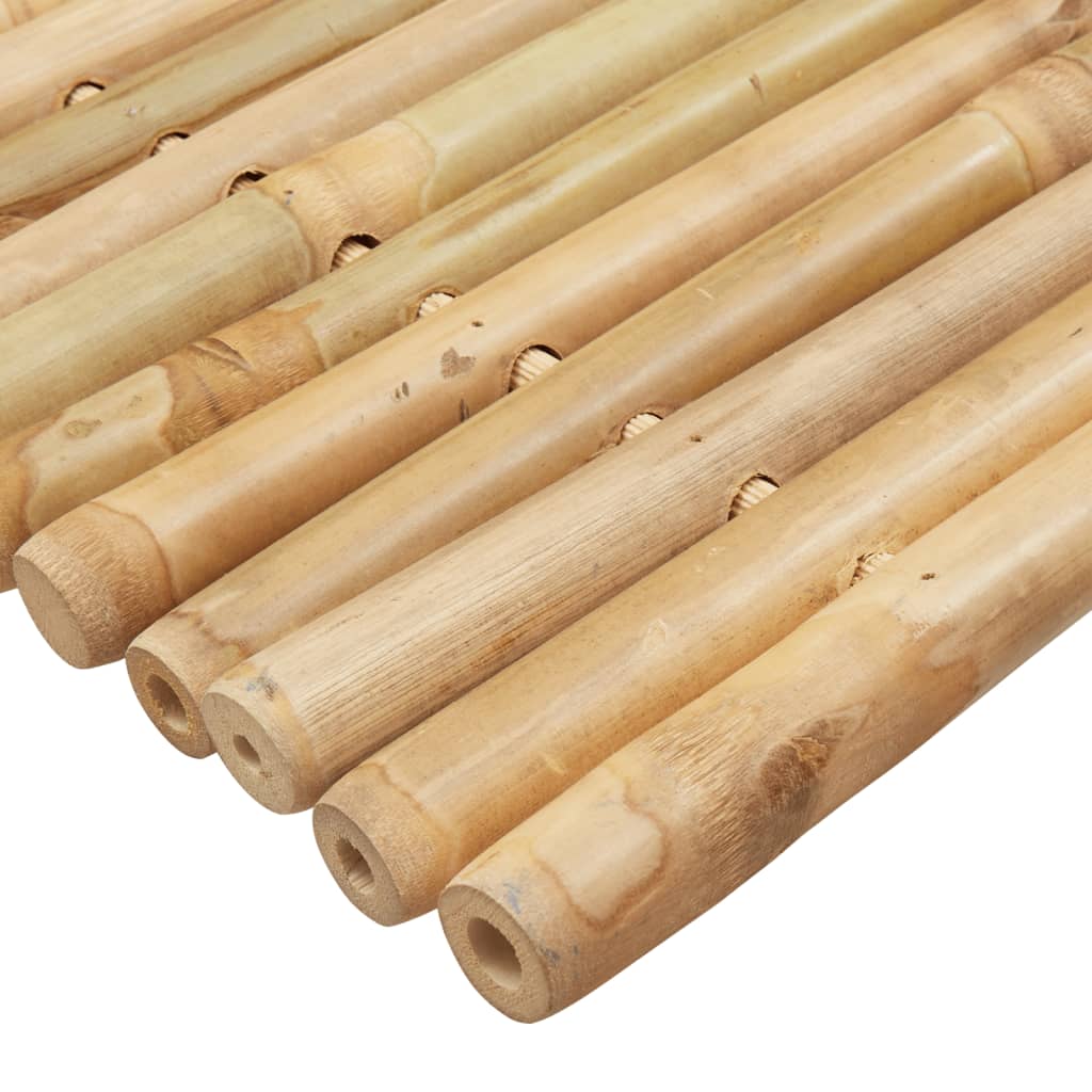 Tapetes de casa de banho 2 pcs 50x35 cm bambu