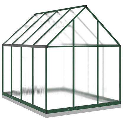 Estufa com estrutura base 224x169x202 cm alumínio verde