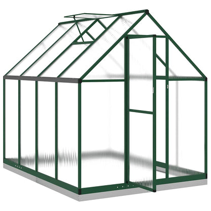 Estufa com estrutura base 224x169x202 cm alumínio verde