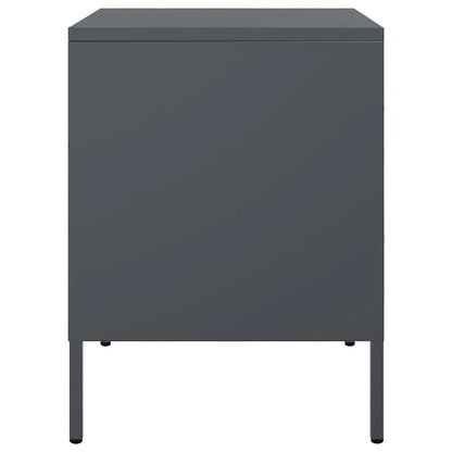 Mesa de cabeceira 36x39x50,5 cm aço antracite
