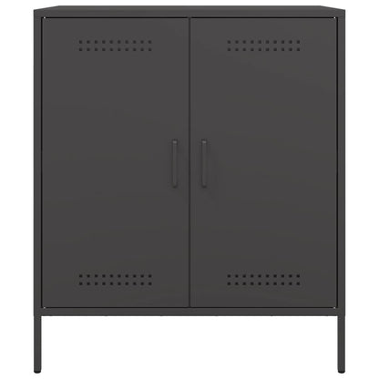 Aparador 68x39x79 cm aço preto