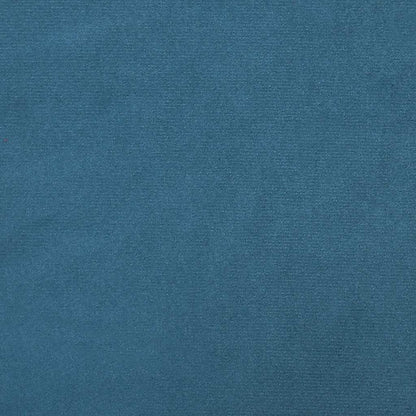 Chaise lounge com almofadões veludo azul