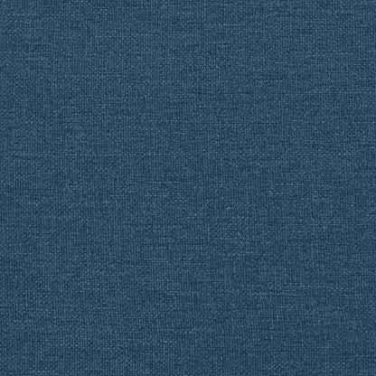 Chaise lounge com almofadões tecido azul