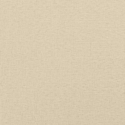 Chaise lounge com almofadões tecido creme