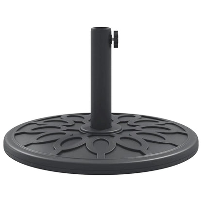 Base de guarda-sol para postes de Ø38/48 mm 12 kg redondo