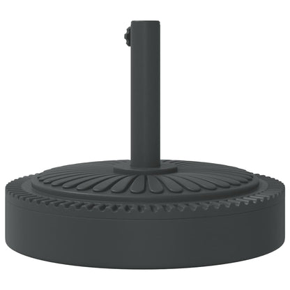 Base de guarda-sol para postes de Ø38/48 mm 25 kg redondo