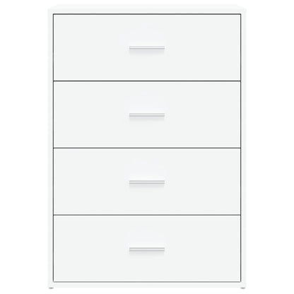 Aparadores 2 pcs 60x31x84 cm derivados de madeira branco