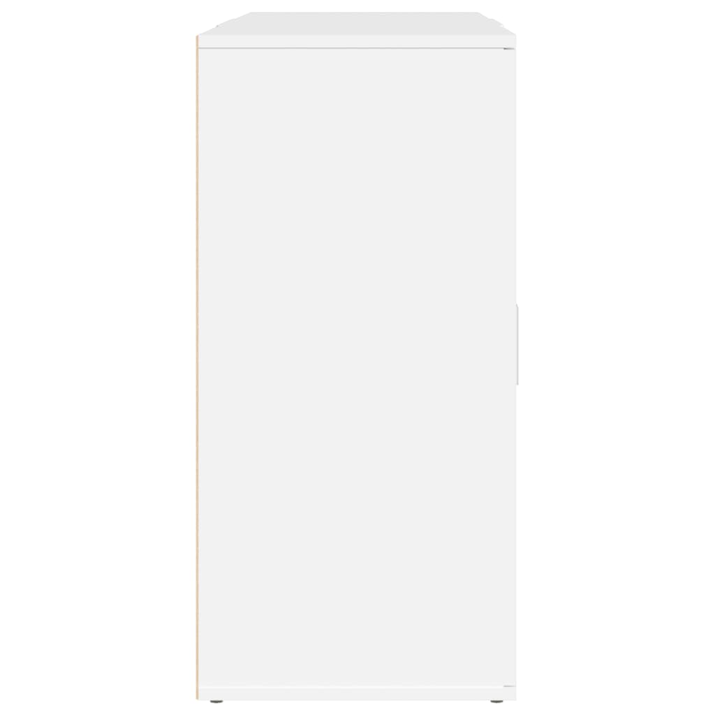 Aparadores 3 pcs madeira processada branco