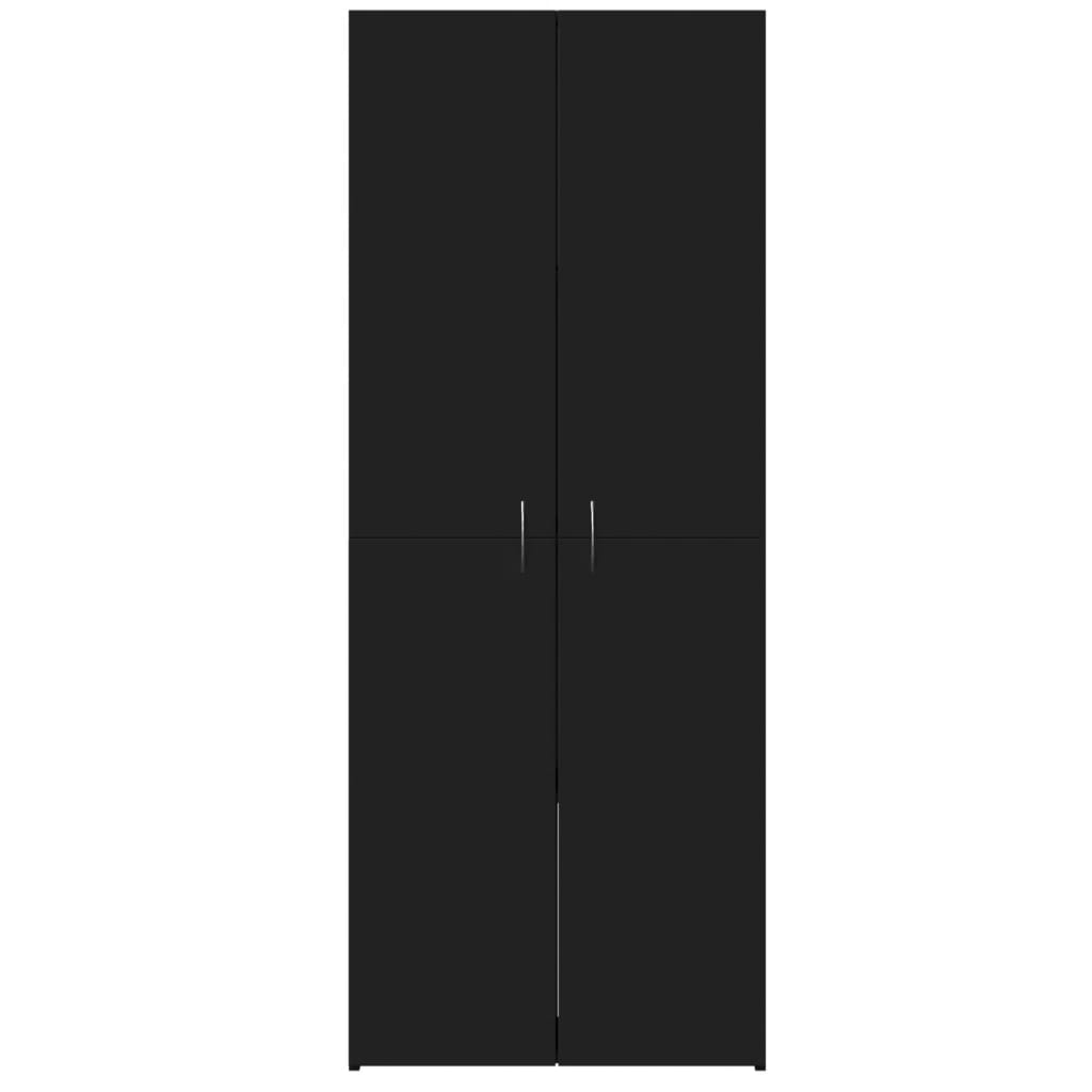 Arquivador 60x32x153 cm derivados de madeira preto
