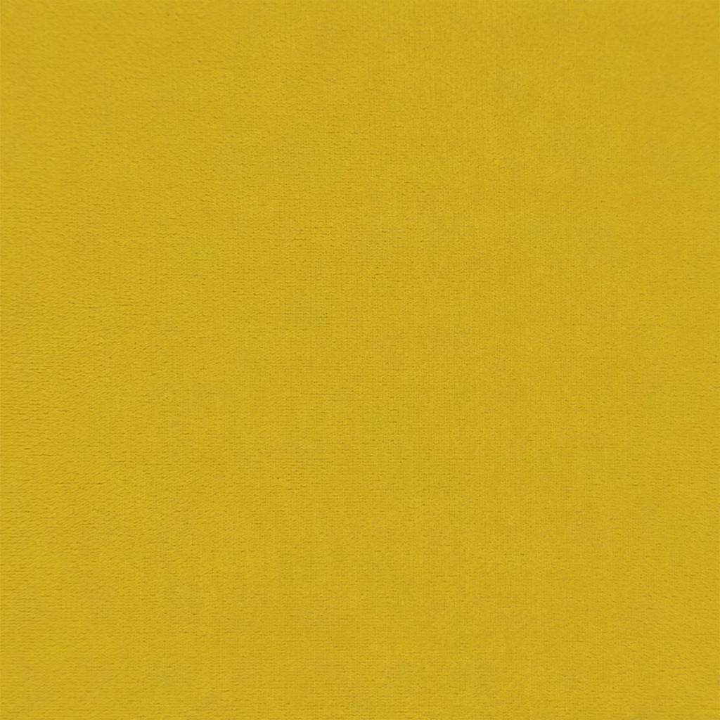 Poltrona veludo amarelo
