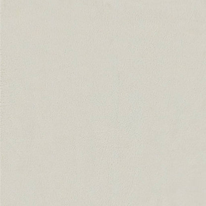 Sofá de 3 lugares 180 cm veludo cor creme