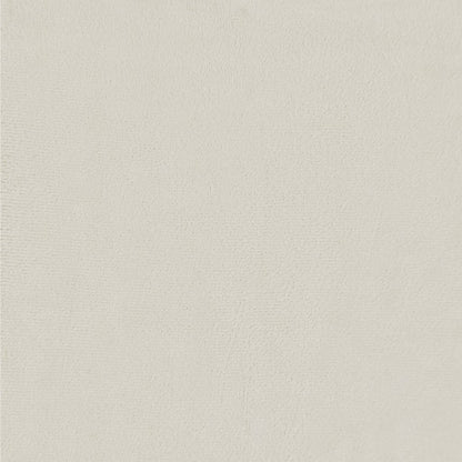 2 pcs conjunto de sofás com almofadões veludo cor creme