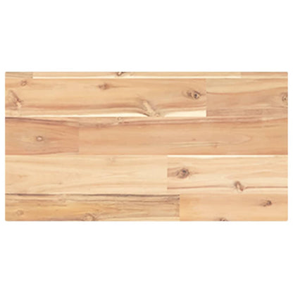 Prateleiras flutuantes 2pcs 60x20x2cm acácia maciça não tratada