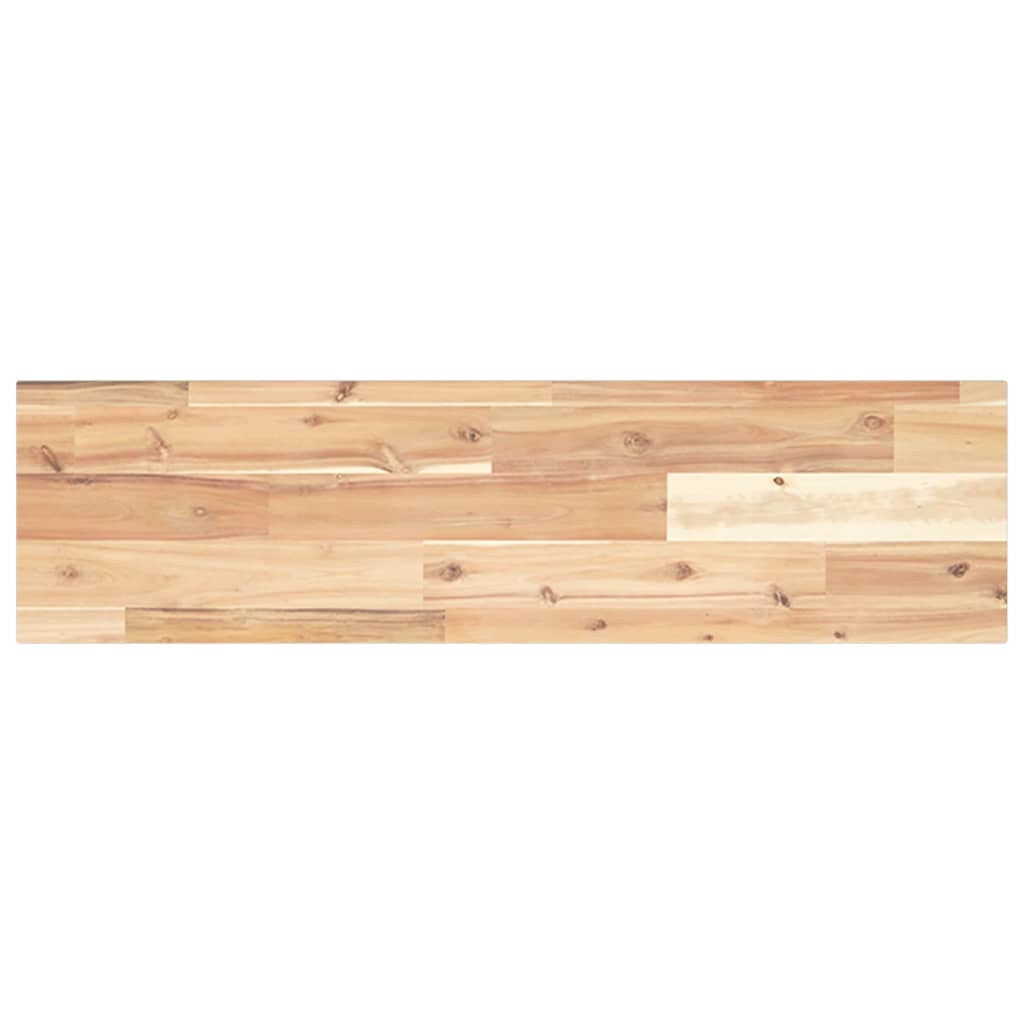 Prateleiras flutuantes 4pcs 80x20x2cm acácia maciça não tratada