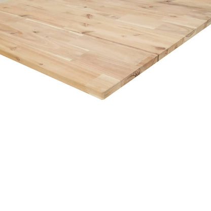 Prateleira flutuante 4pcs 100x20x2cm acácia maciça não tratada
