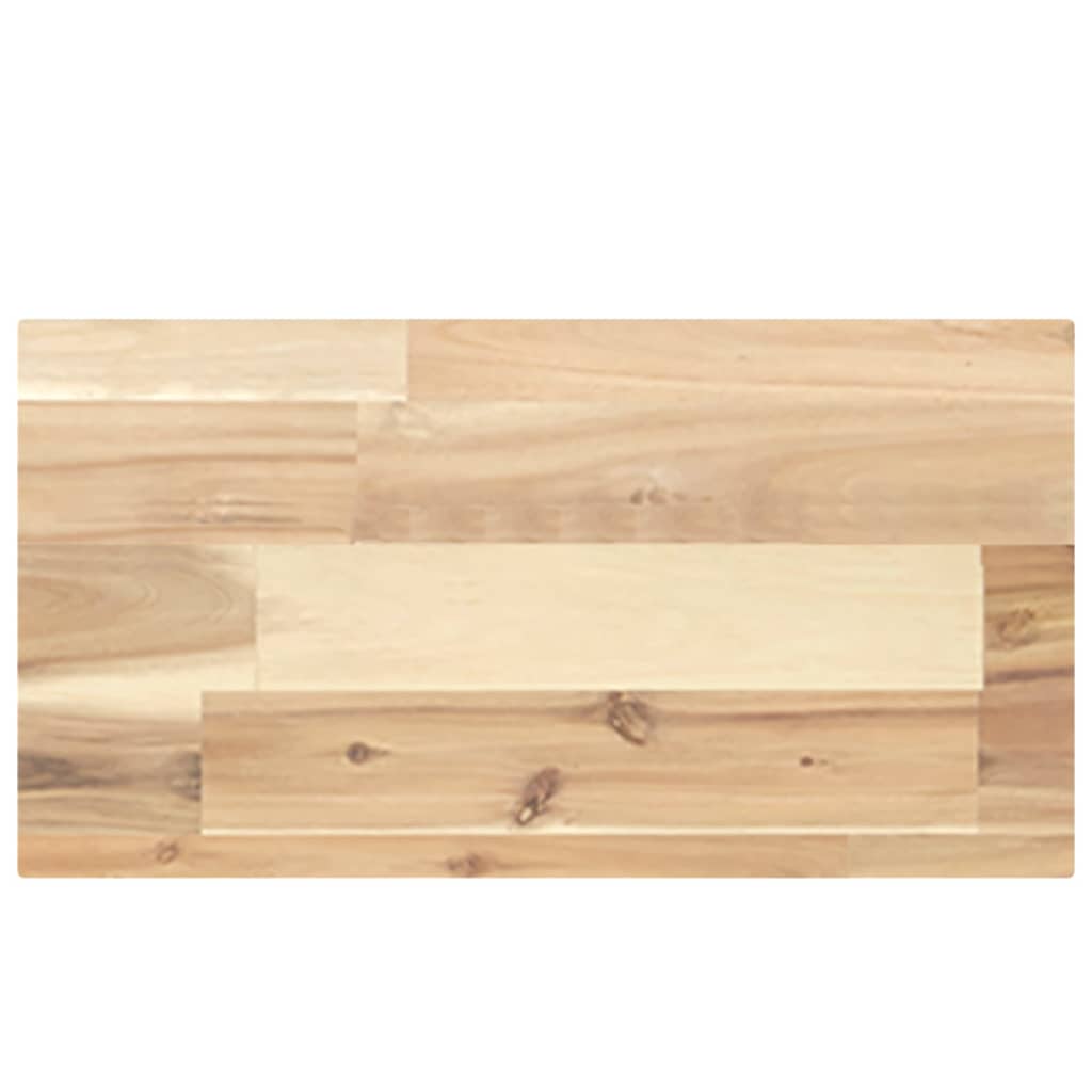 Prateleiras flutuantes 4pcs 40x20x4cm acácia maciça não tratada
