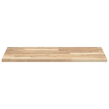 Tampo de secretária 60x50x2 cm acácia maciça não tratada