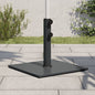 Base de guarda-sol para postes de Ø32/38/48 mm 17 kg quadrado