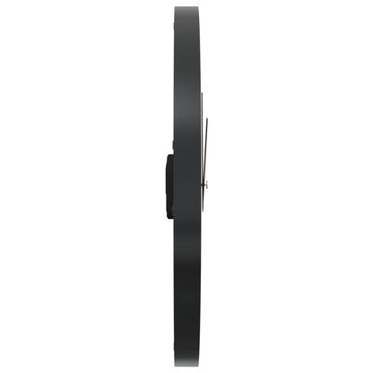 Relógio de parede Ø35 cm ferro e madeira de oliveira castanho