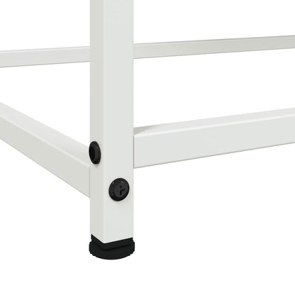 Aparador 100,5x39x107 cm aço branco