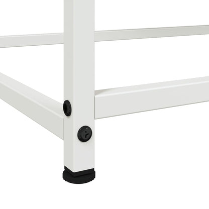 Aparador 100,5x39x107 cm aço branco