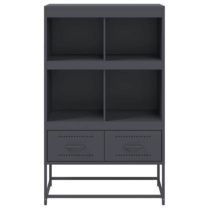 Móvel alto 68x39x111,5 cm aço antracite