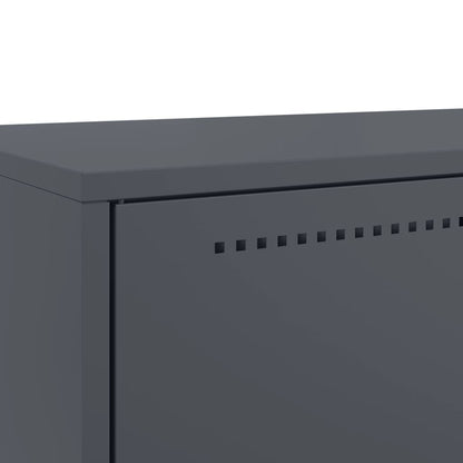 Móvel alto 68x39x111,5 cm aço antracite