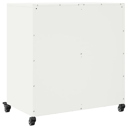 Aparador 68x39x72 cm aço branco