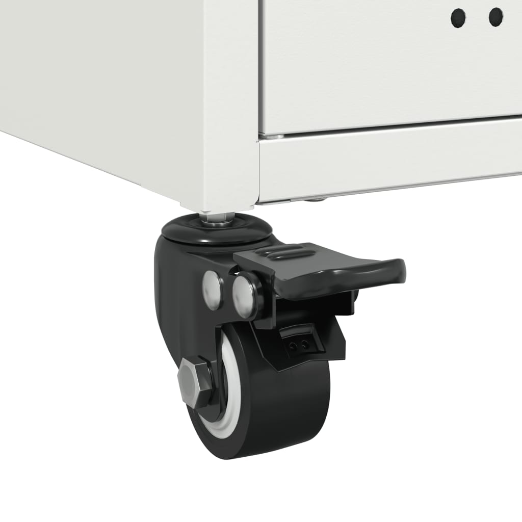 Aparador 68x39x72 cm aço branco