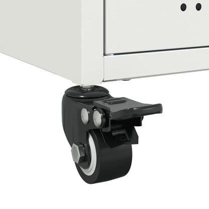 Aparador 68x39x72 cm aço branco