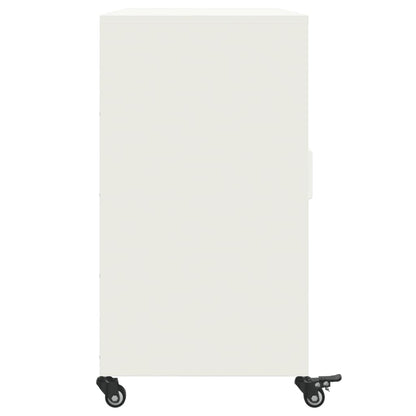 Aparador 100,5x39x72 cm aço branco