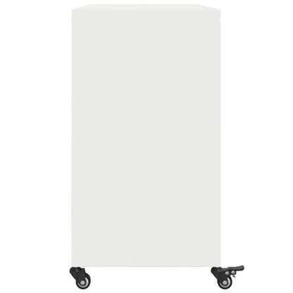 Aparador 100,5x39x72 cm aço branco