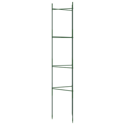 Suporte para tomateiros 2 pcs 154 cm aço e PP
