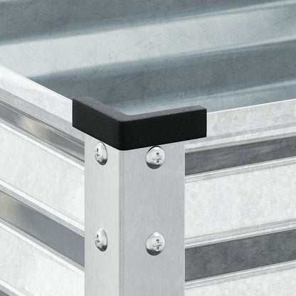 Vaso de jardim 100x45x90 cm Aço galvanizado