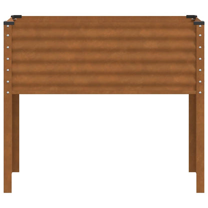 Vaso de jardim 100x45x90 cm Aço resistente às intempéries