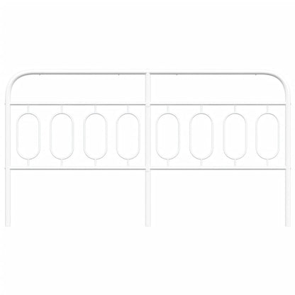 Cabeceira de cama 193 cm metal branco