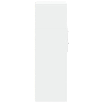 Armário alto 45x42,5x124 cm derivados de madeira branco