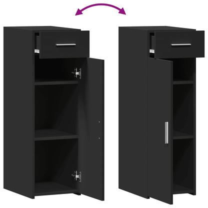 Aparador 30x42,5x93 cm derivados de madeira preto