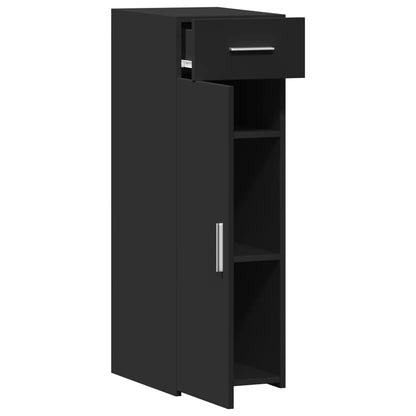 Aparador 30x42,5x93 cm derivados de madeira preto