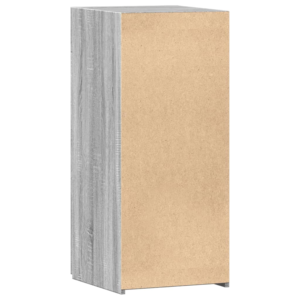 Aparador 40x42,5x93 cm derivados de madeira cinzento sonoma