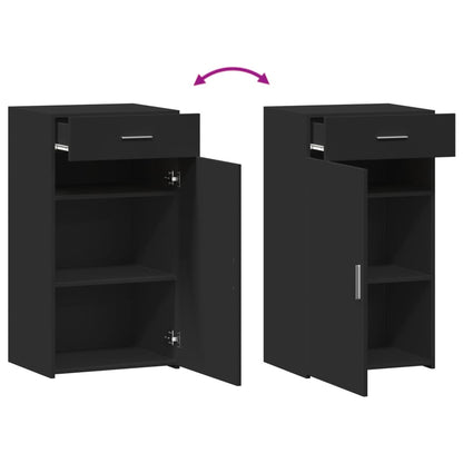 Aparador 50x42,5x93 cm derivados de madeira preto