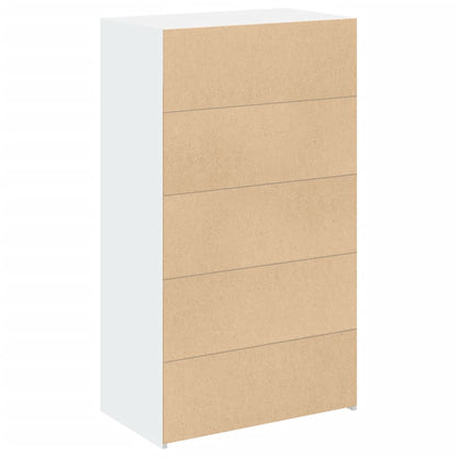 Armário alto 70x41x124 cm derivados de madeira branco