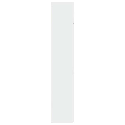 Armário de arrumação 70x42,5x225 cm derivados de madeira branco