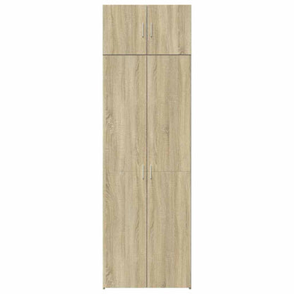 Armário de arrumação derivados de madeira carvalho sonoma