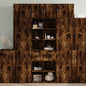 Armário de arrumação derivados de madeira carvalho fumado