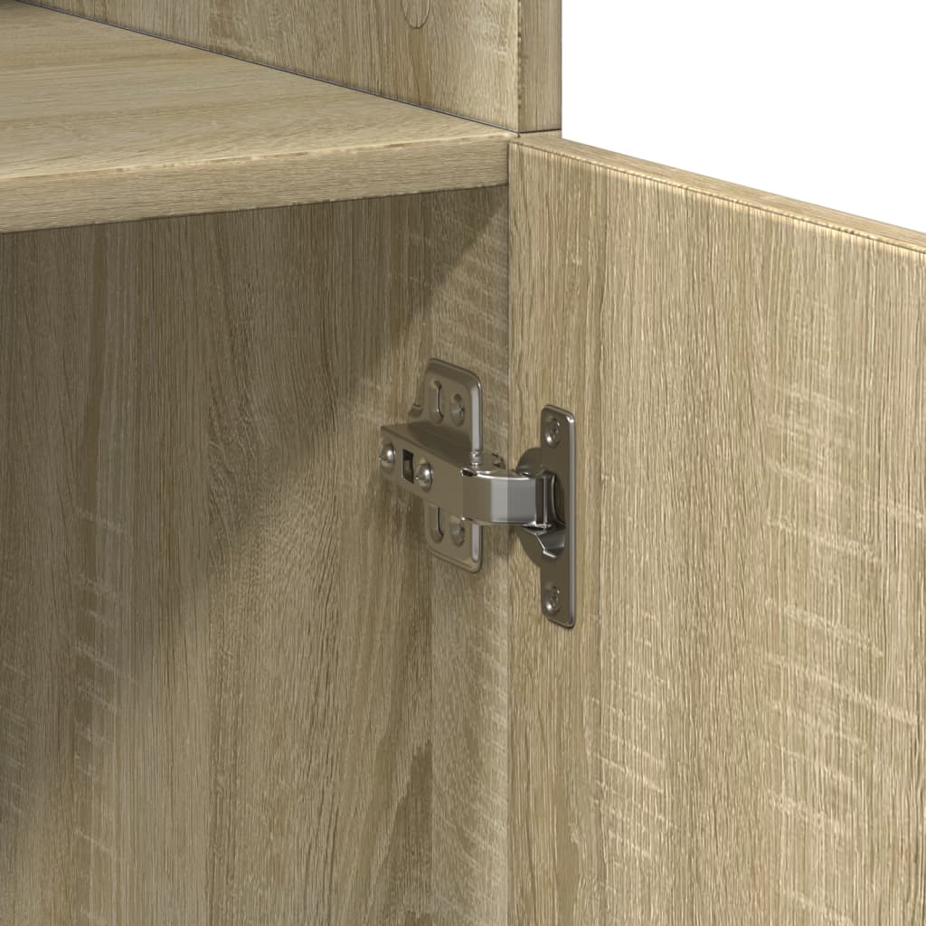 Armário alto 80x42,5x185 cm deriv. de madeira carvalho sonoma