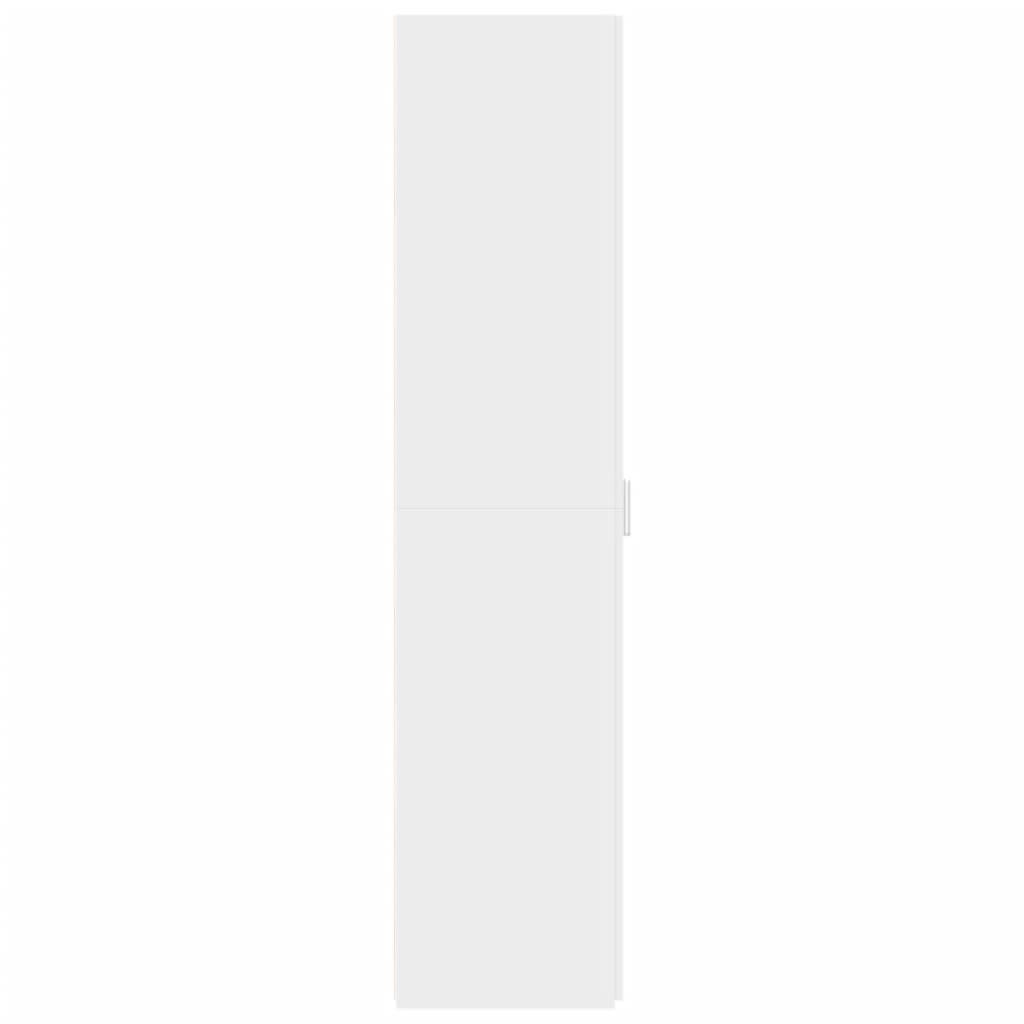 Armário alto 30x42,5x185 cm derivados de madeira branco