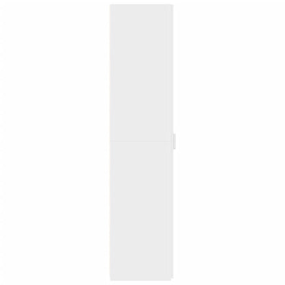 Armário alto 30x42,5x185 cm derivados de madeira branco