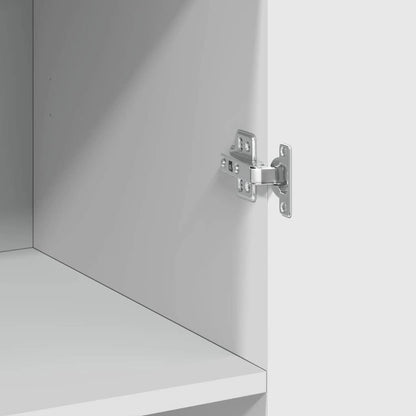 Armário alto 70x42,5x185 cm derivados de madeira branco